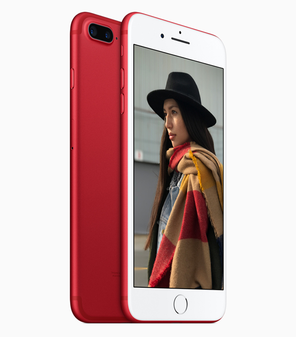 Apple's new PRODUCT(RED) iPhone 7